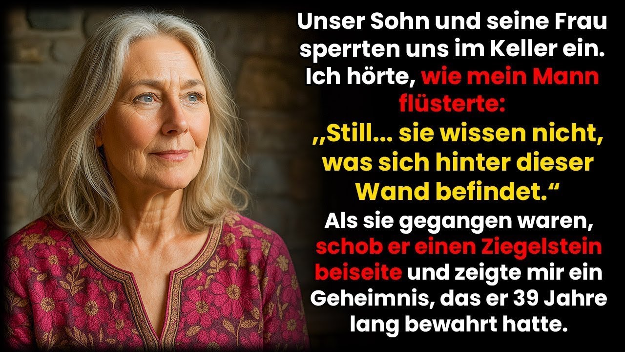 Unser eigener Sohn sperrte uns im Keller ein, um das Haus zu nehmen. Mein Mann flüsterte; ‚Still…‘