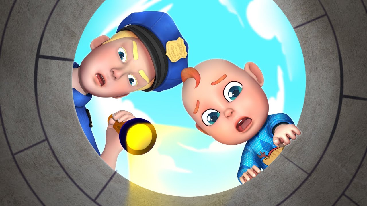 Traffic Safety Rules 🛑 Watch Out Manhole Cover! | Rosoo Kindergarten Nursery Rhymes & Kids Songs