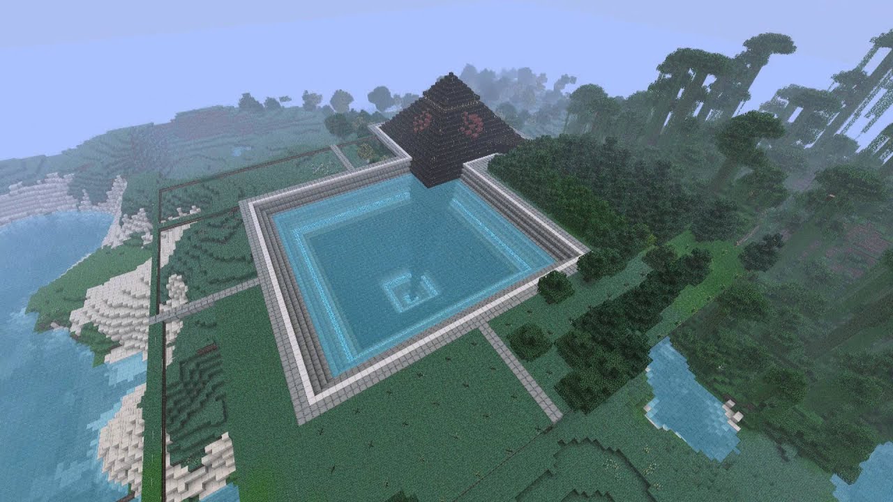 GeoFront (NERV HQ) - Minecraft timelapse [HD]