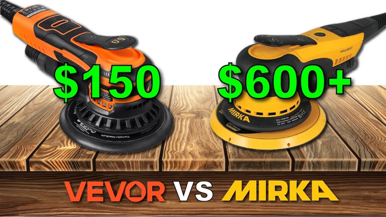 Обзор и сравнение эксцентриковой шлифовальной машинки Vevor