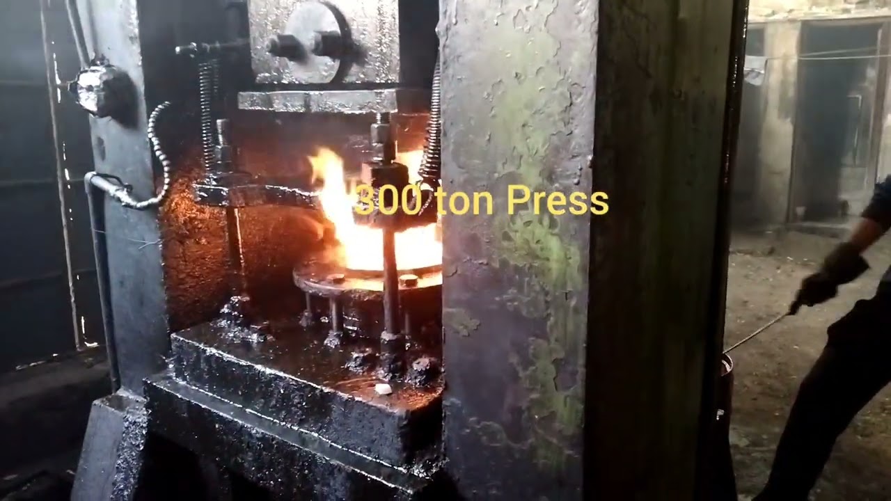 Visit to Forging factory | How forging Press works | Forging process live demonstration