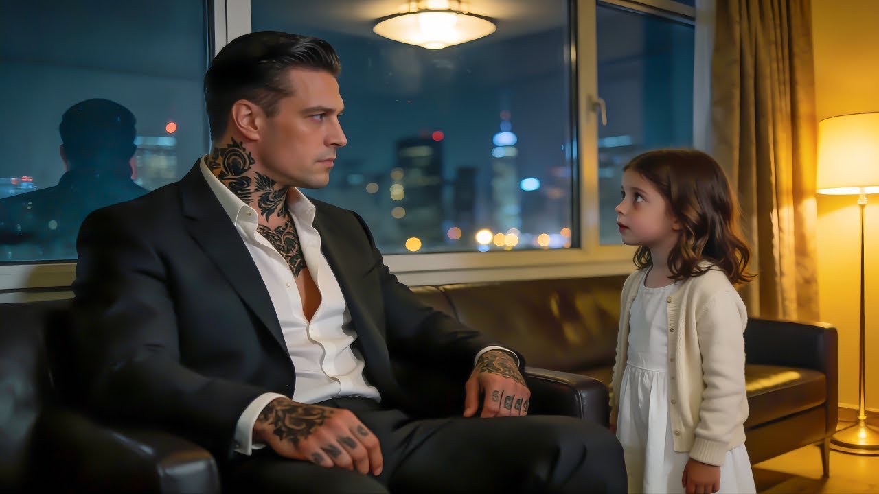 “Mafia Boss—There’s a Child at the Door.” Then She Whispered: “Dad… It’s Me.”