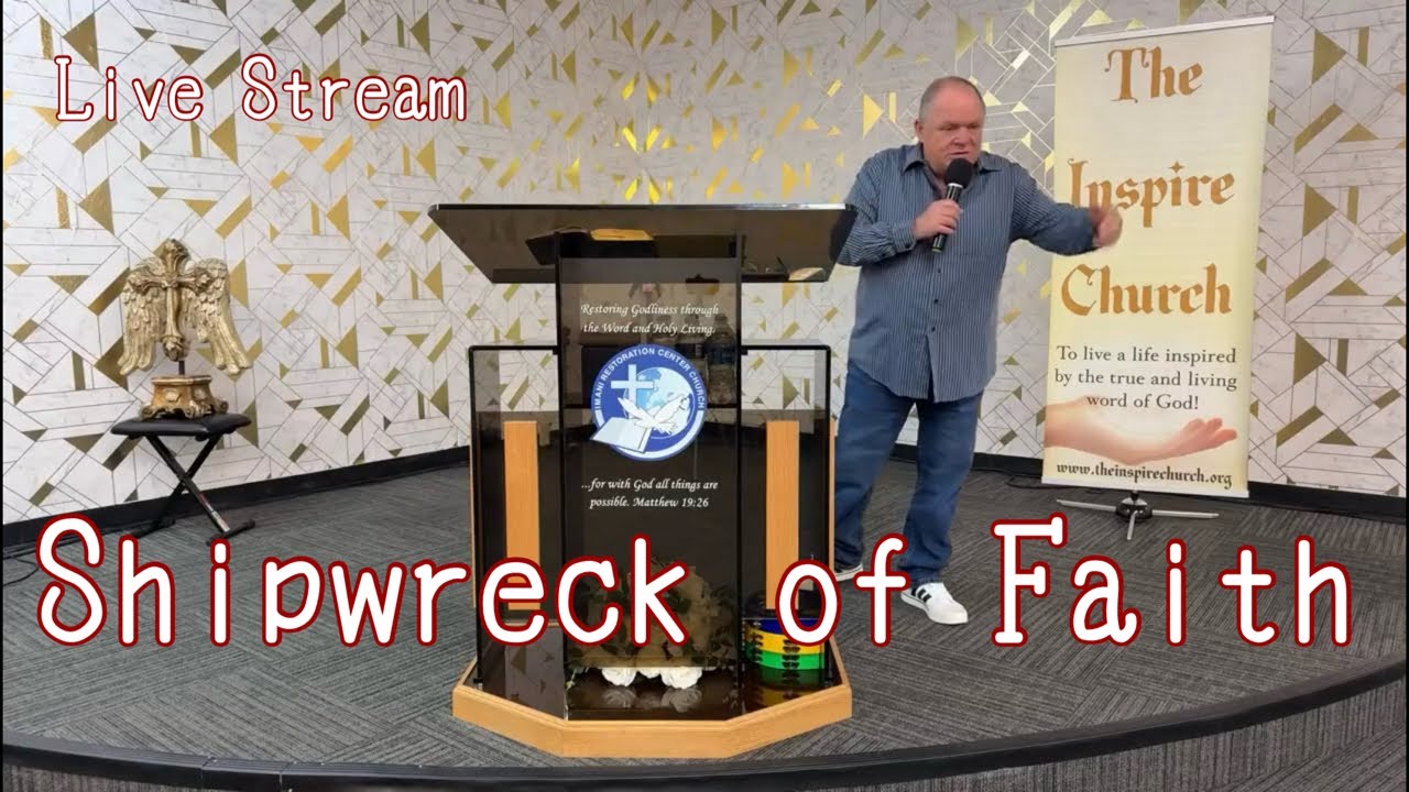 “Live” Sunday Sermon with Pastor Joel and The Inspire Church #livestream #churchonline  #church