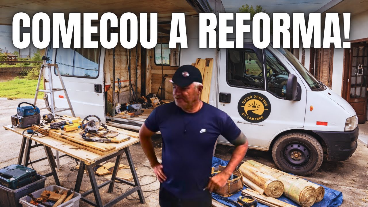 COMEÇOU A REFORMA! AGORA NÃO DA PARA VOLTAR ATRÁS! T:03 EP#001 