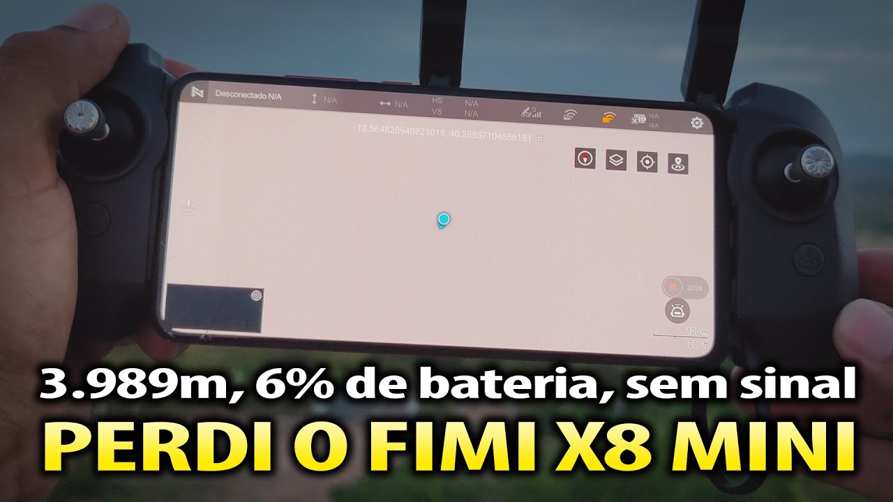 Perdi o Fimi X8 Mini tentando chegar aos 8 Km de transmissão de vídeo prometidos pela sua fabricante