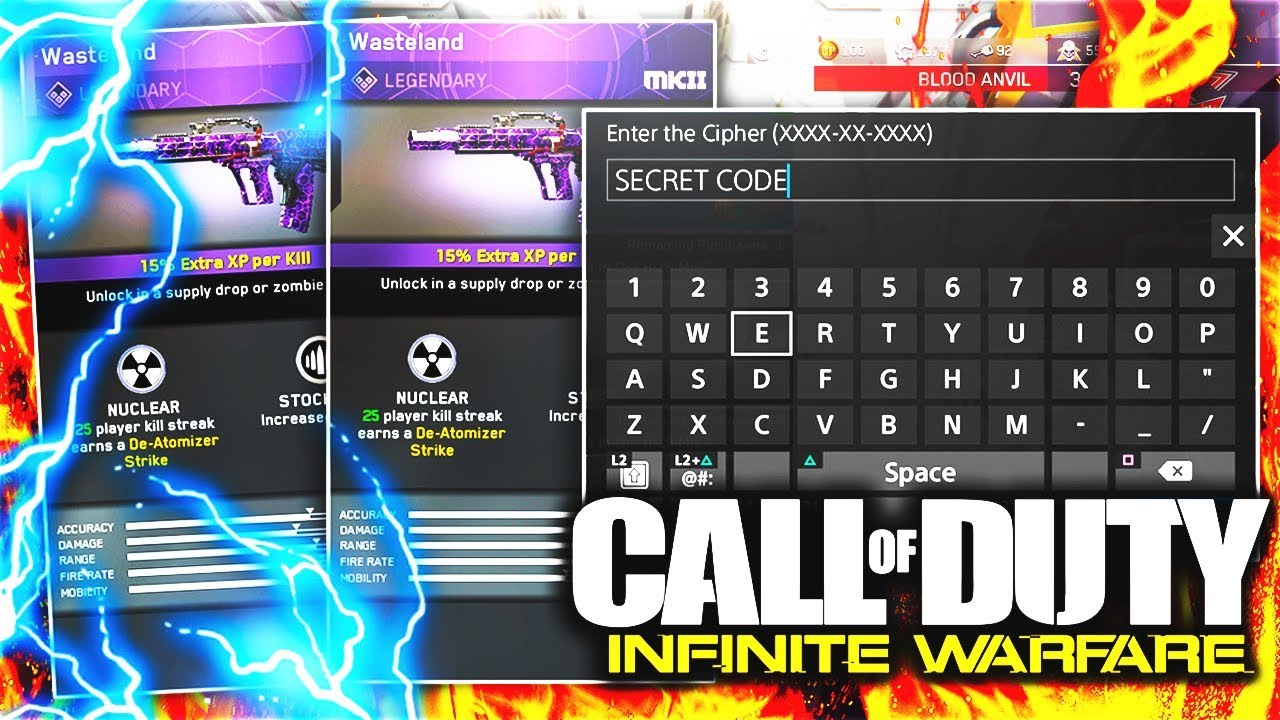 DON'T LET THE QUARTERMASTER CIPHER CODES MAKE YOU FORGET ABOUT THIS NUKE GUN in INFINITE WARFARE..