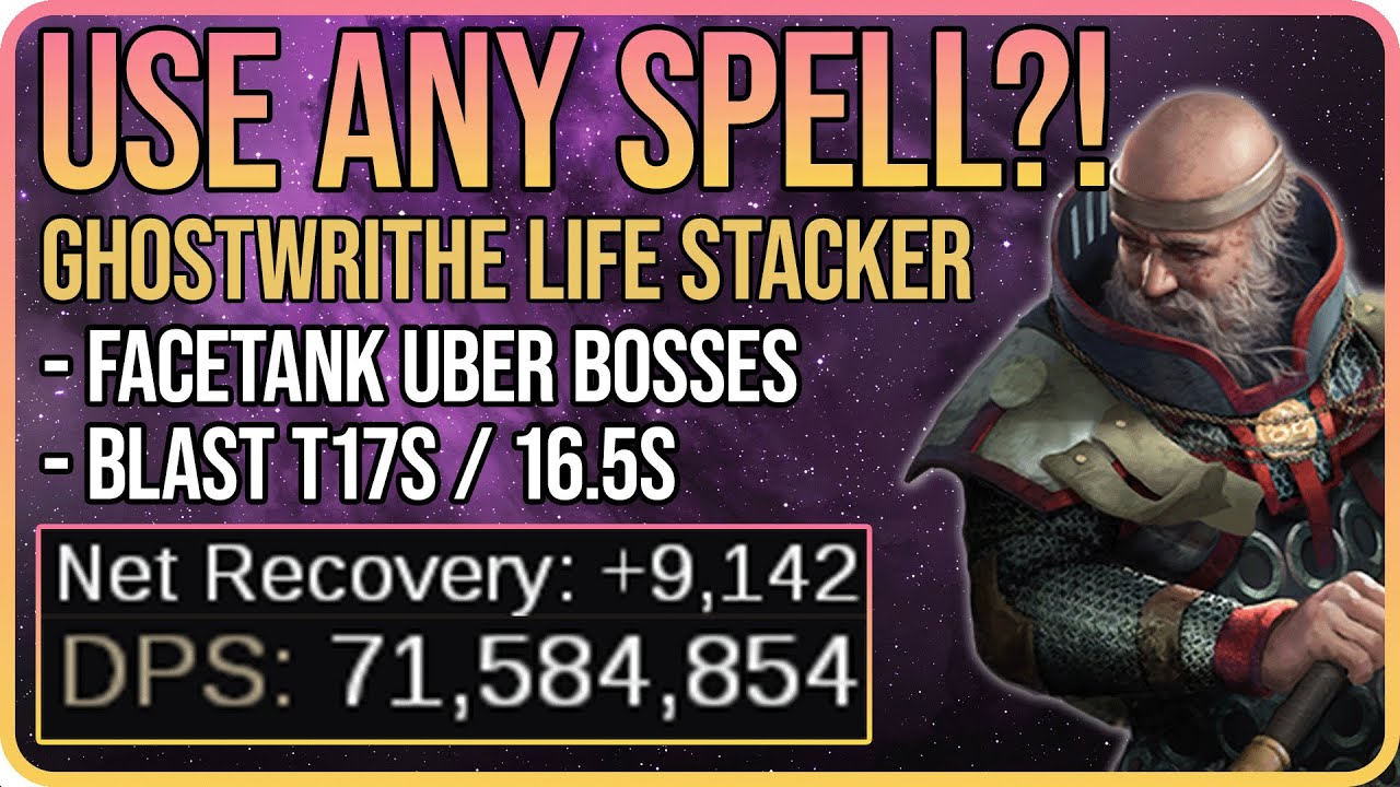 DESTROY Endgame With ANY Spell - Ghostwrithe Life Stack Inquisitor Build Guide - 3.27