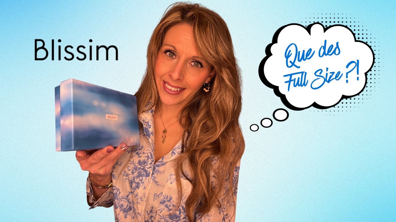 Unboxing BLISSIM de Janvier ⭐️ Que des full size !!