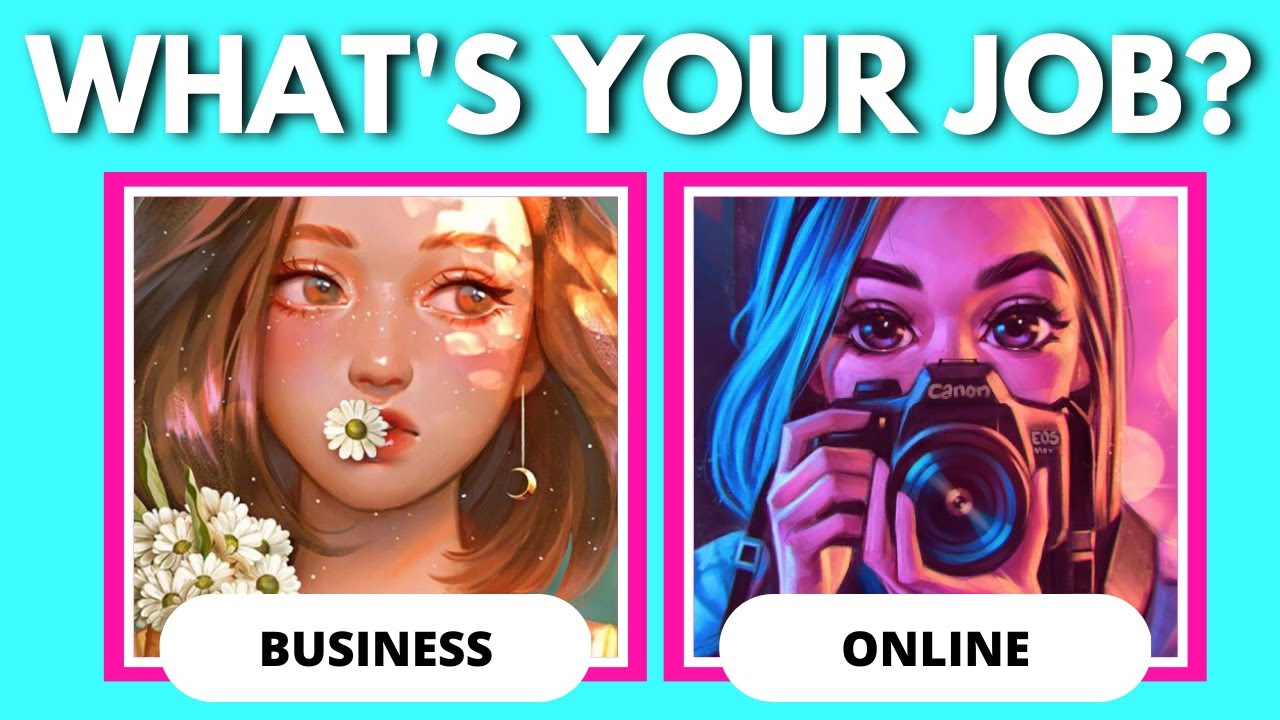 🌸WHICH JOB WILL YOU HAVE? Business, online or medical?🌸 - Aesthetic Quiz