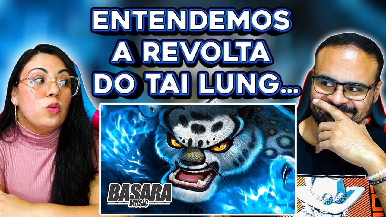 REACT BASARA | O Verdadeiro Dragão Guerreiro | Tai Lung (Kung Fu Panda)