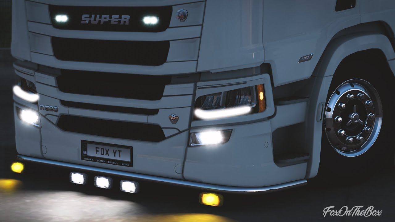 ETS2 1.42 BC Talmu Light Pack *Yellow & White Fog Lights* | Euro Truck Simulator 2 Mod
