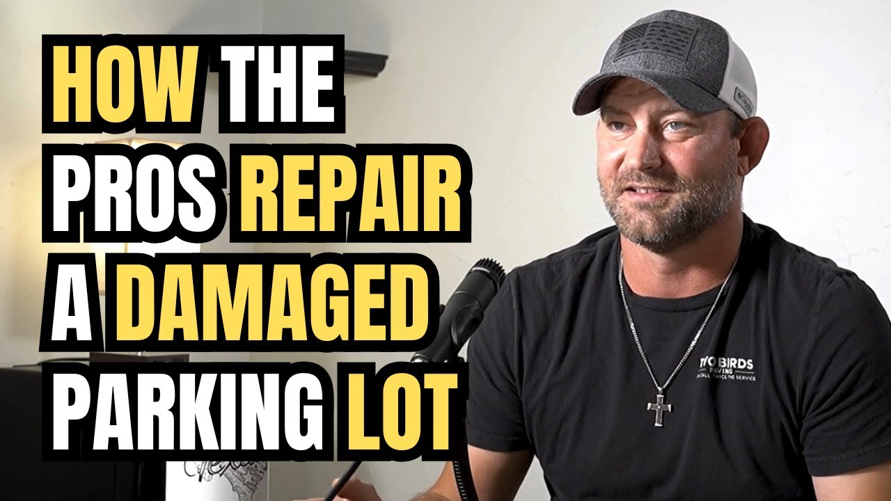 How To Repair A Parking Lot The Right Way
