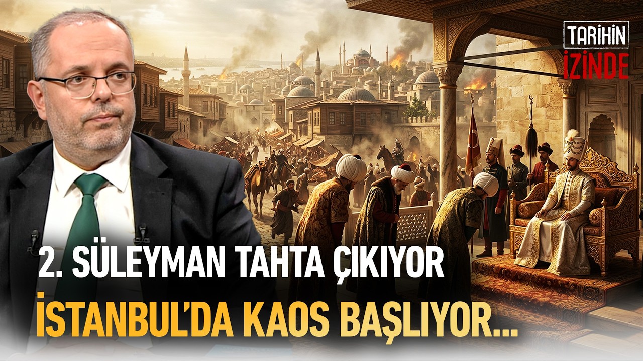 2. Süleyman'ın Tahta Çıkışı Ve İstanbul'daki Kaos Ortamını Erhan Afyoncu Anlatıyor #osmanlı #tarih