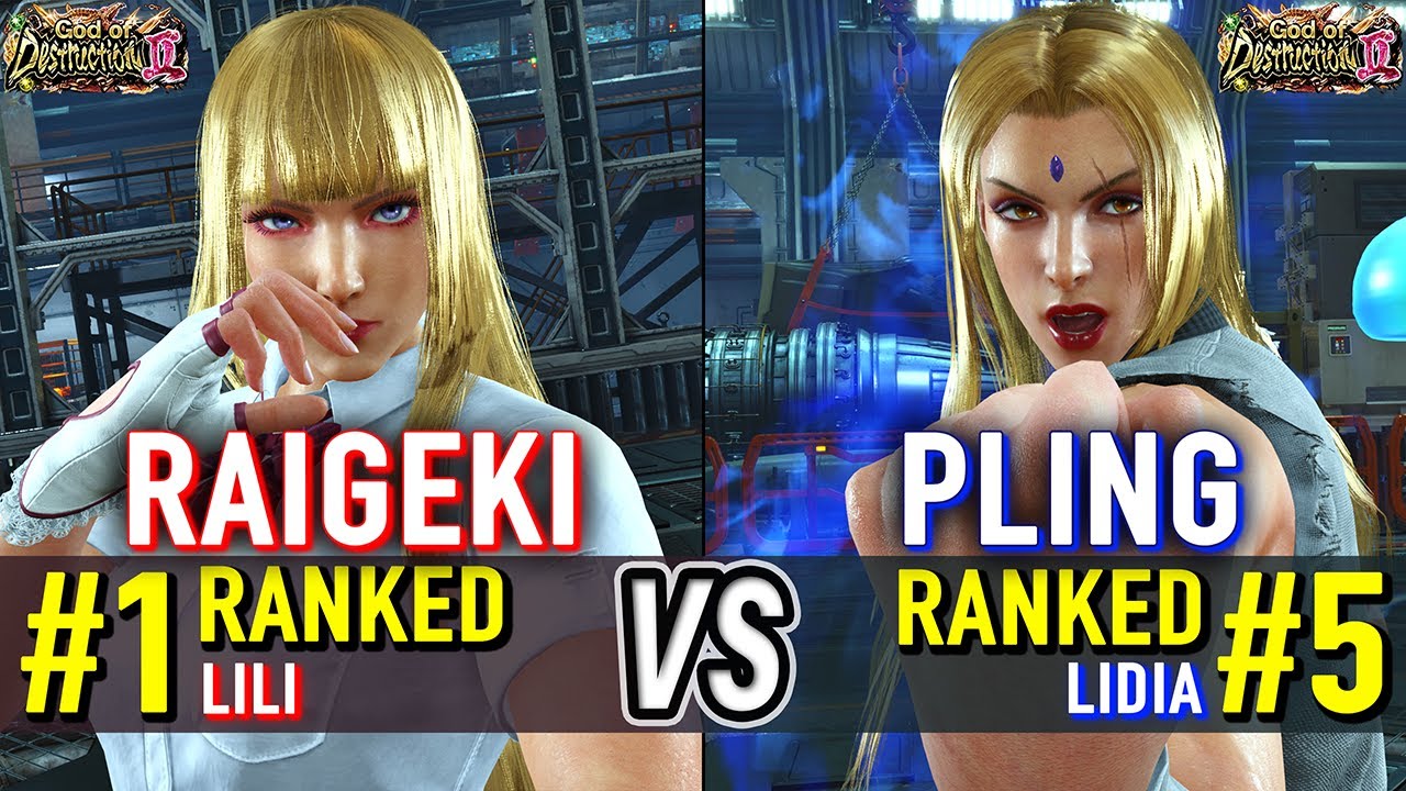T8 🔥 RAIGEKI (#1 Ranked Lili) vs PLING (#5 Ranked Lidia) 🔥 Tekken 8 High Level Gameplay