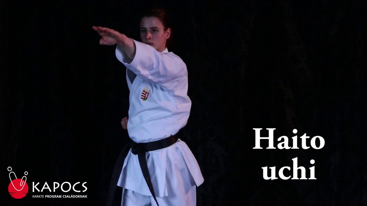 Karate Shito-ryu - Haito uchi - Kapocs Sportprogram