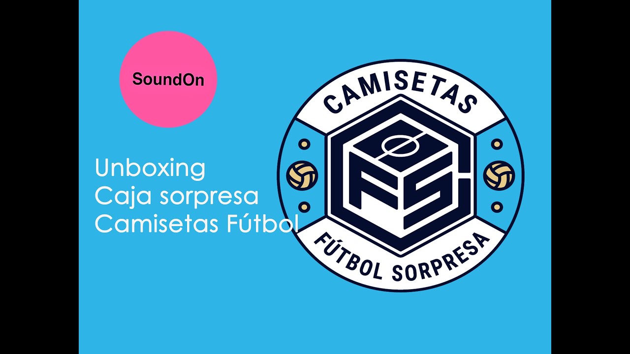 Unboxing Caja sorpresa Camisetas de fútbol