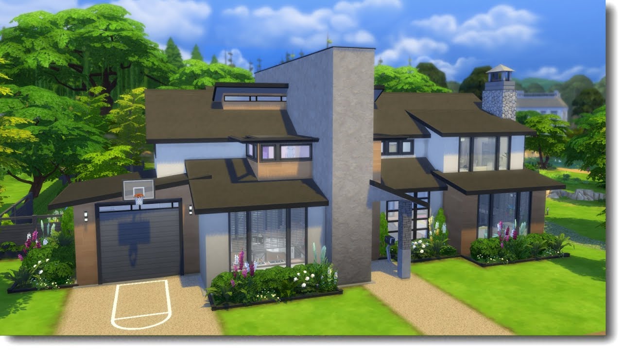 FAMILY MODERN | The Sims 4 Speed Build