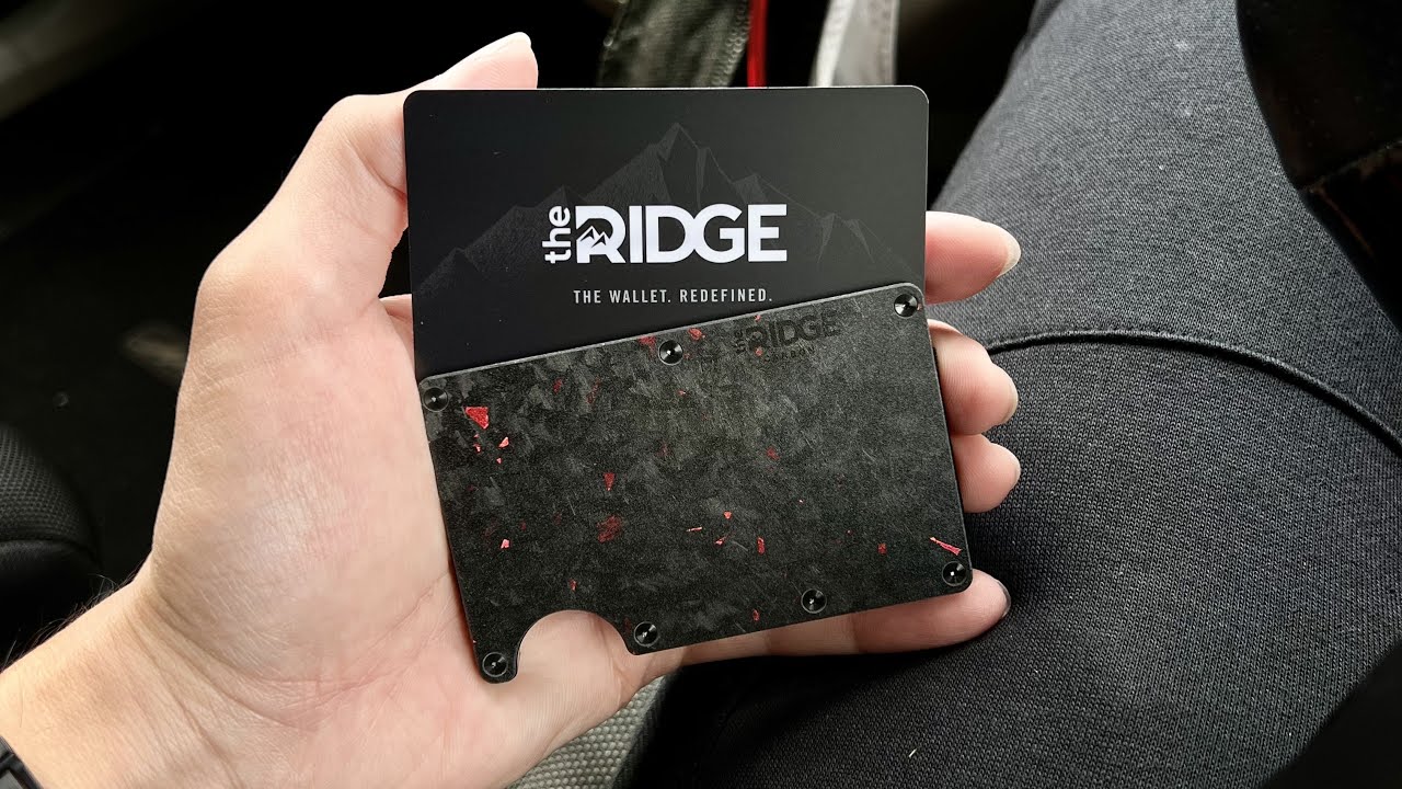 Ridge Wallet Forged Ember Unboxing