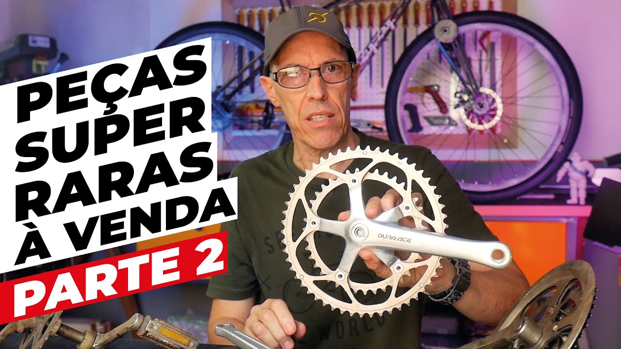 Várias peças raras de bikes antigas à venda! (PARTE 2) Pedaleria