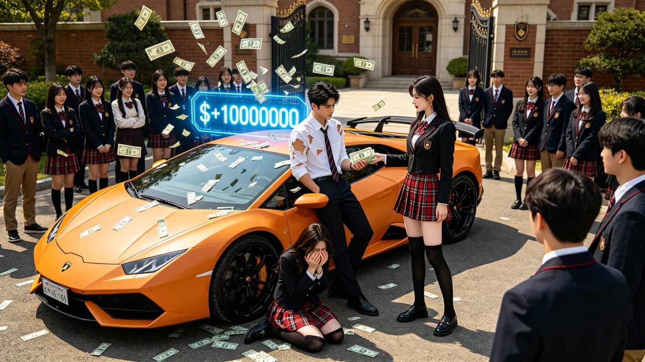 He borrowed ten grand from the campus belle, then a system gave him one hundred million!