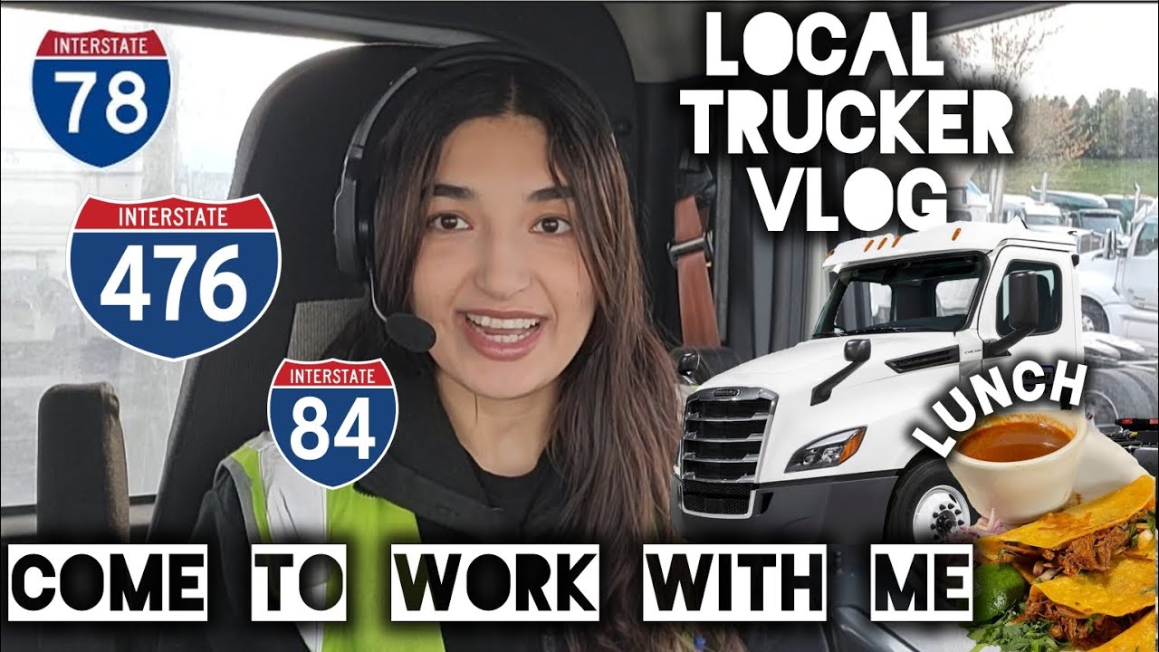 Trucker Shift Vlog: over 350 miles total! bobtailing, tacos, and a nice long run