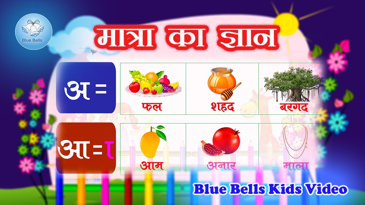 मात्रा का ज्ञान | Hindi Matra Learning for Kids |  Learning for Toddler