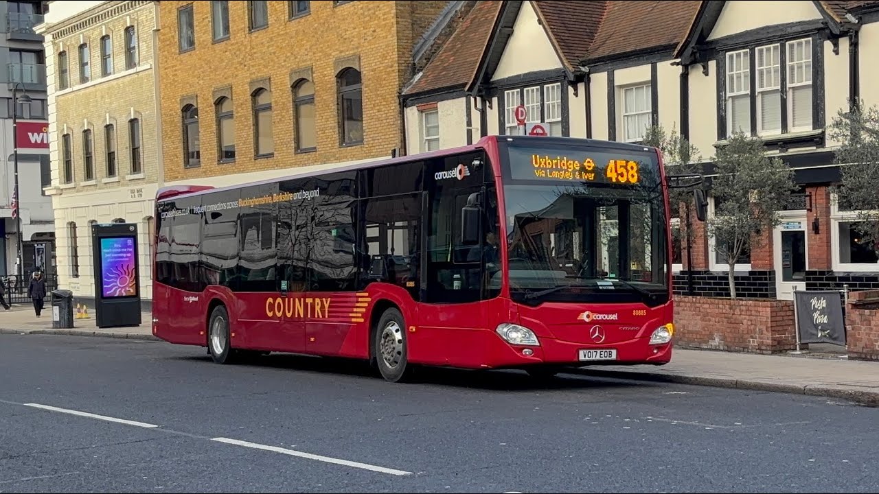 Buses in Uxbridge January 2026 
