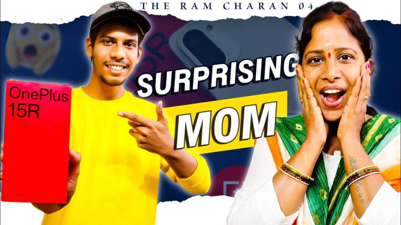 Best Surprise Ever! Gifting My Mom a New Phone 🎁| The Ram Charan 04 | Surprise 