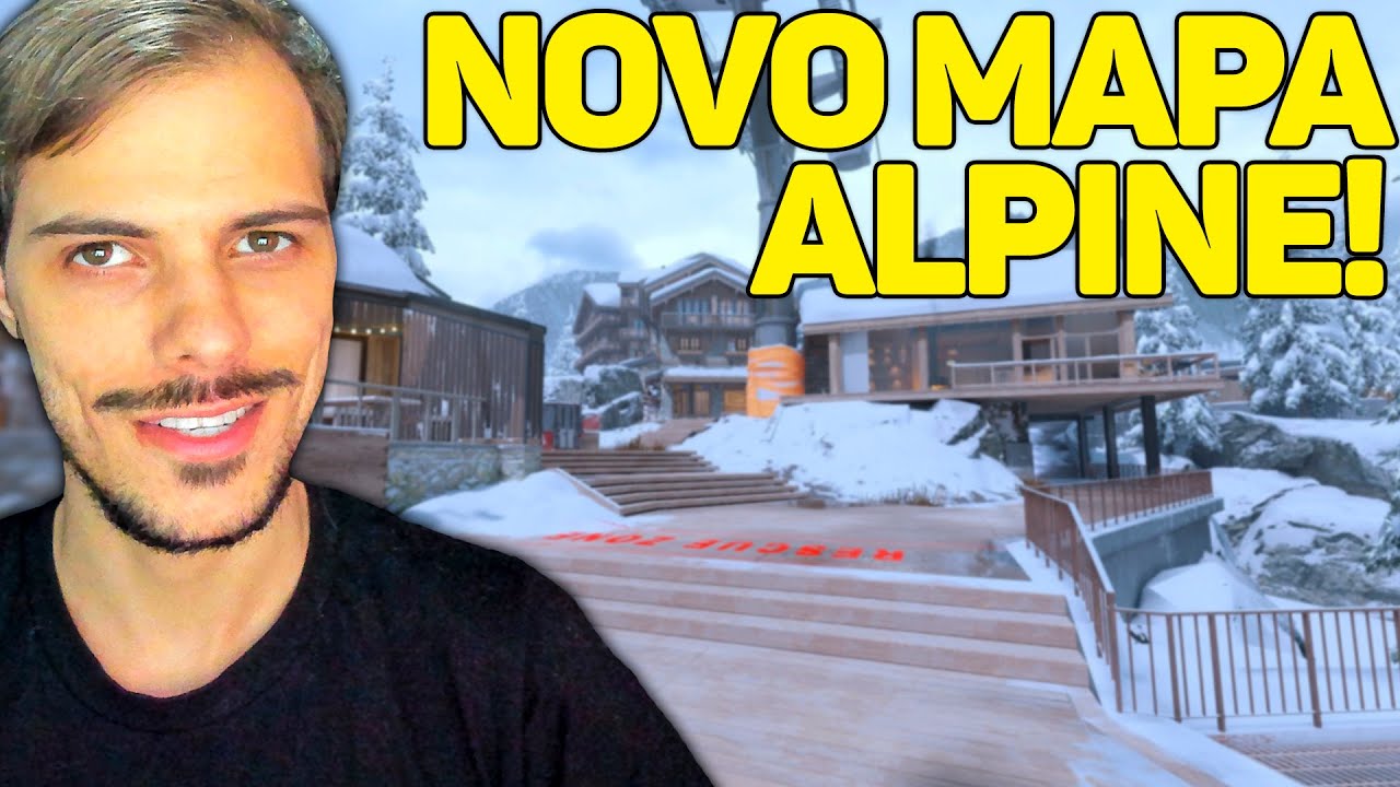 JOGUEI O NOVO MAPA ALPINE!