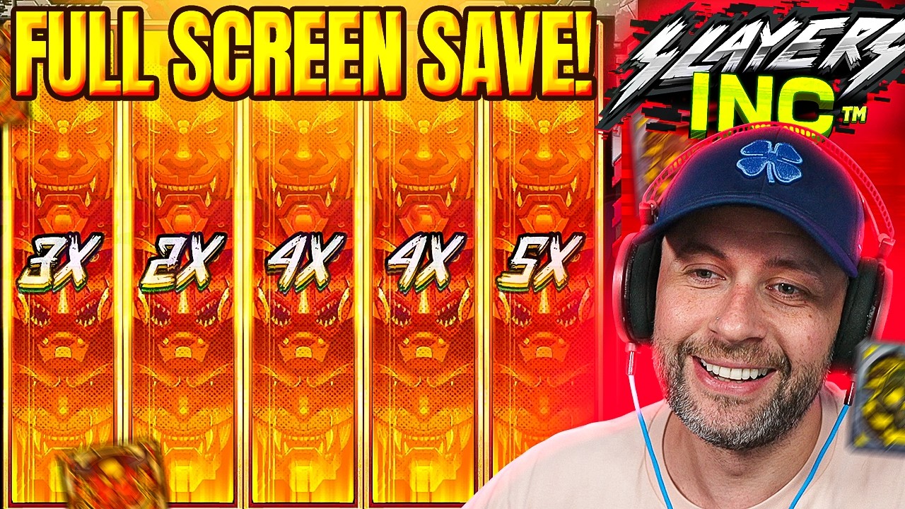WE GOT the MOST INSANE FULL SCREEN SAVE on THIS HIGH ROLLER SESSION!!