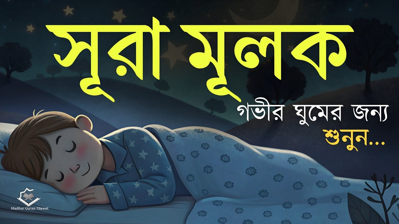 গভীর ঘুমের জন্য সূরা মূলক | (سورة الملك) Surah Mulk – Must Listen Before Sleep | By Shamsul Haque