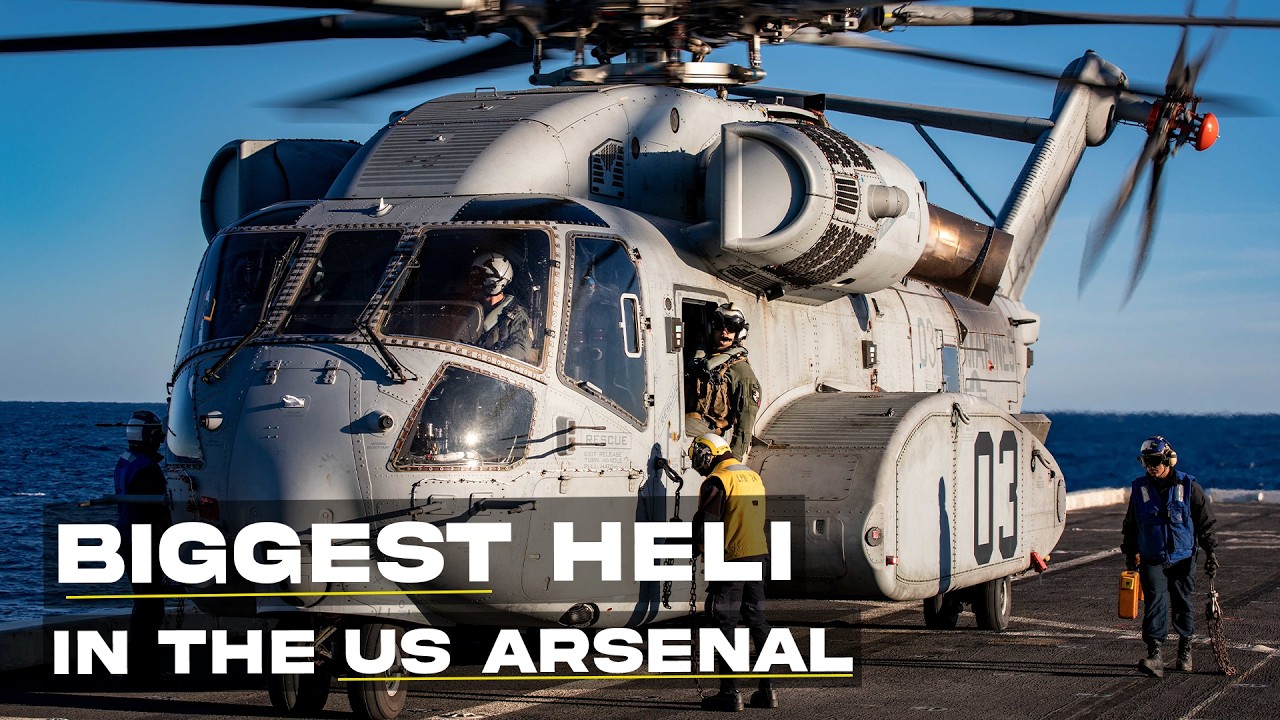 US Military's Biggest Helicopter: The CH-53K King Stallion