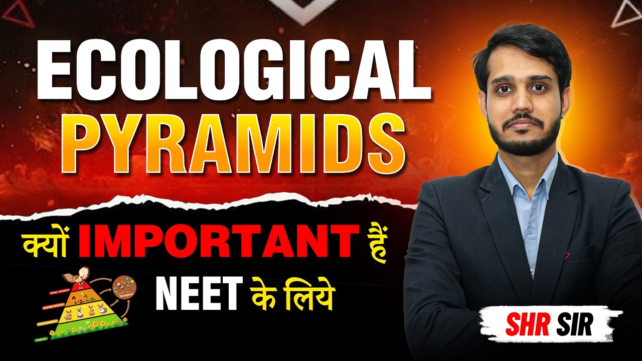 Ecological Pyramids Guaranteed Questions 🔥 | SHR Sir | NEET 2026 🎯#mbbs #neet #biology