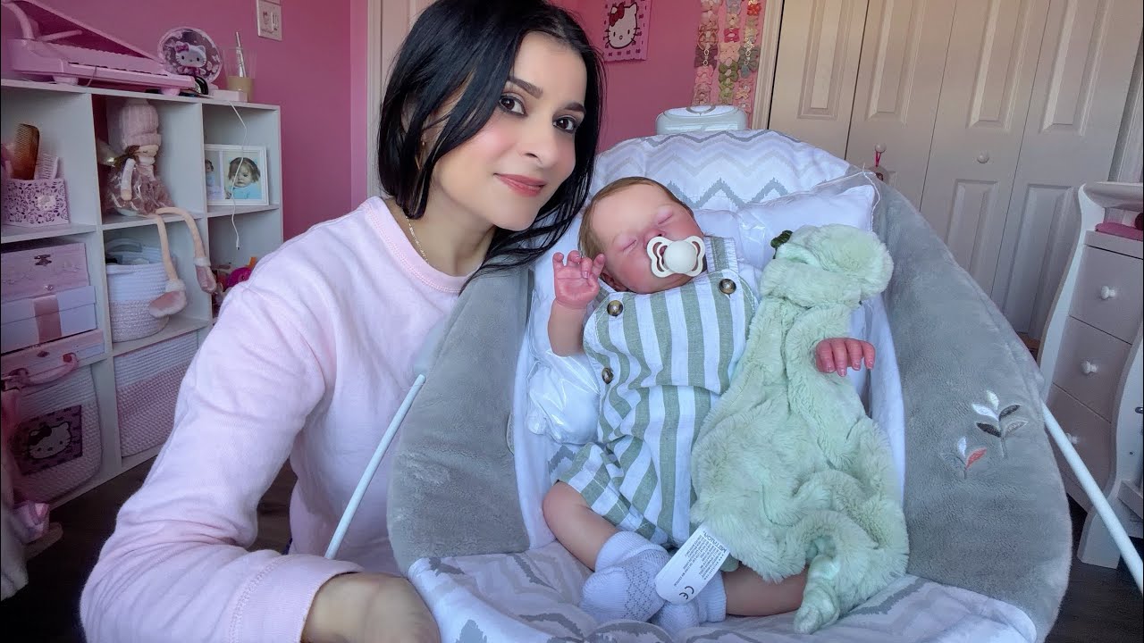 LAS PRIMERAS HORAS CON MI BEB&Eacute; REBORN RECI&Eacute;N NACIDO VARONCITO ( MIS NI&Ntilde;AS CONOCEN A SU HERMANITO)