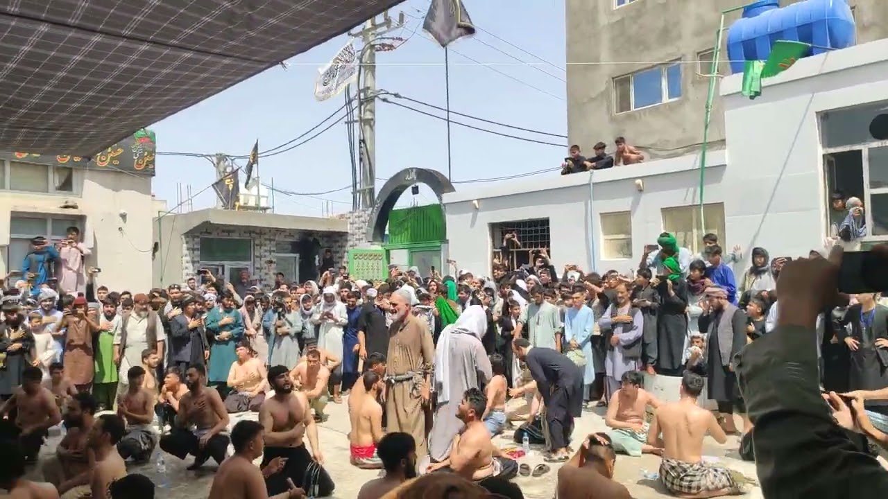 نوحه ( قد خمیده حسین ) روز هفتم محرم سال ۱۴۰۲ تکیه خانه سید اسماعیل آغا، شهر مزارشریف.