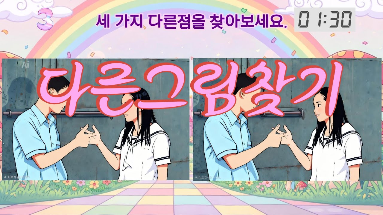 [다른그림찾기#33]👵5060 추천 두뇌놀이/치매예방/두뇌훈련