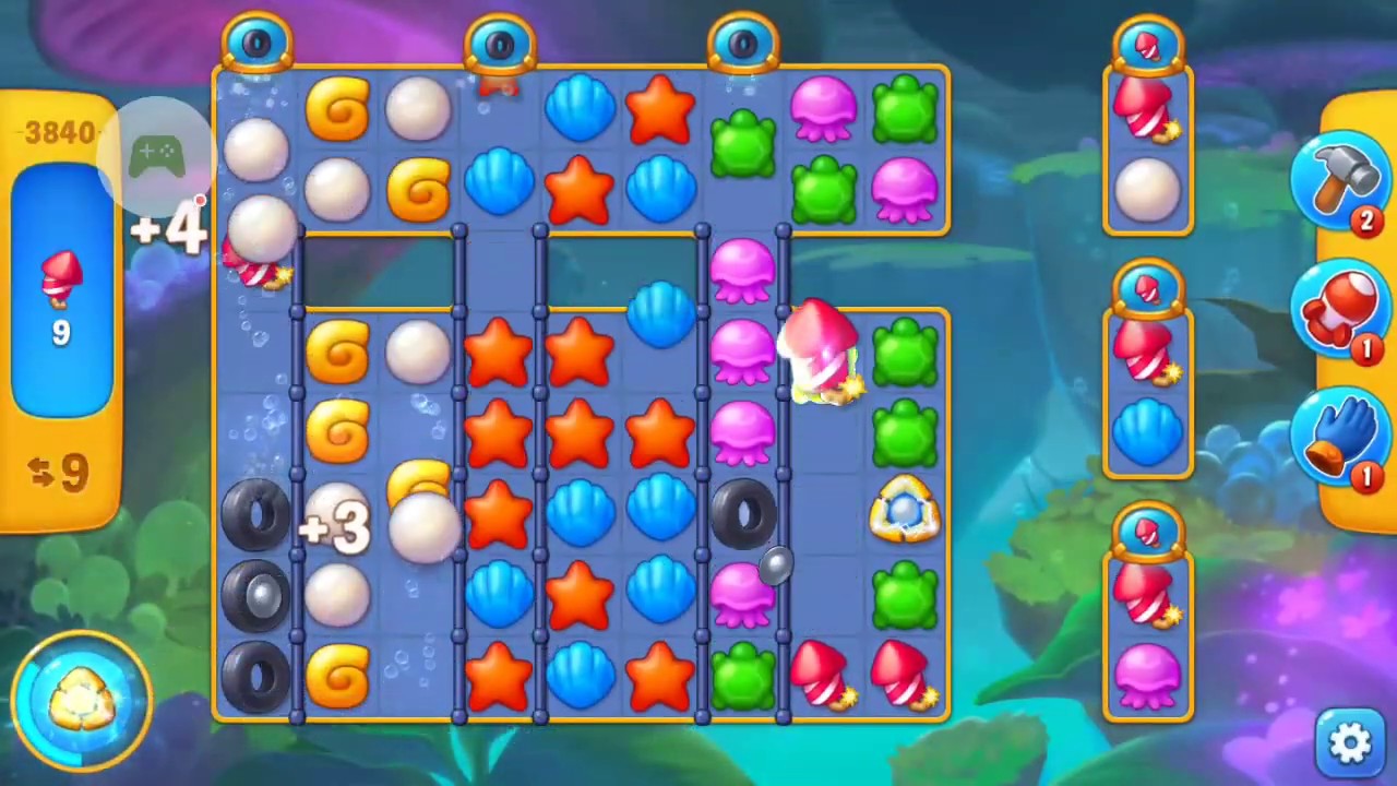 Fishdom level 3840