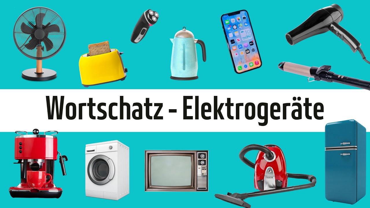 Learn German - Vocabulary: Electrical Devices