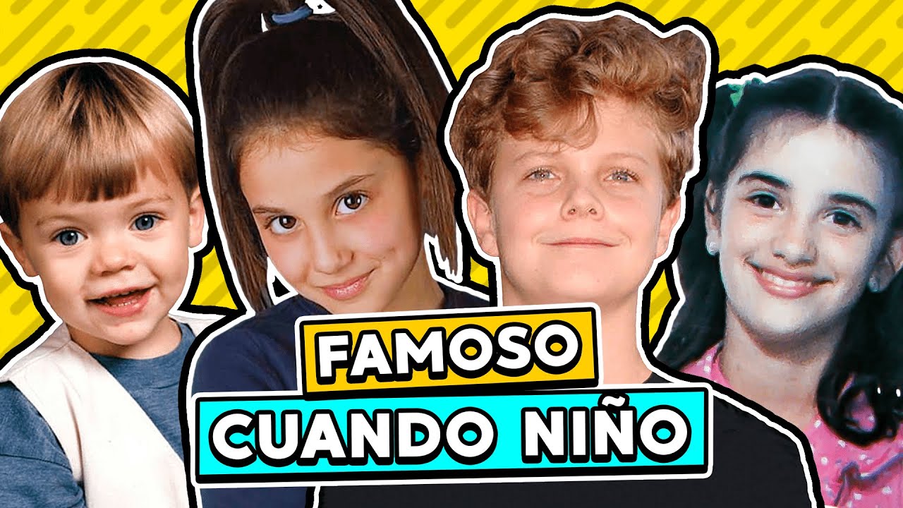 👶🌟 GRAN RETO: Intenta reconocer el FAMOSO cuando era NIÑO - Quiz Play
