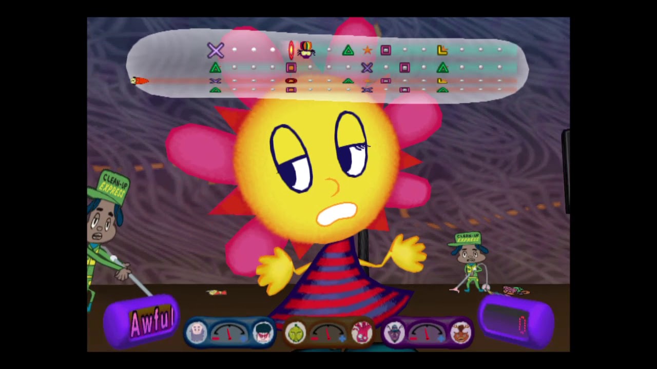 PaRappa the Rapper 2 Stage 8 Awful Mode