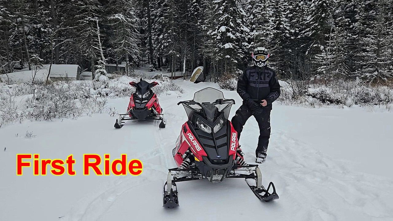 Looking for object First Sled Ride Polaris Indy 600 North West Ontario Trails