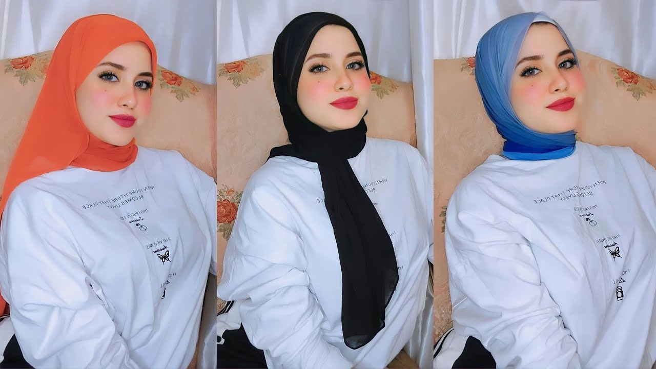 احدث لفات طرح مناسبه للمدارس والجامعه والشغل | تناسب جميع الاعمار 🧕🏼✨