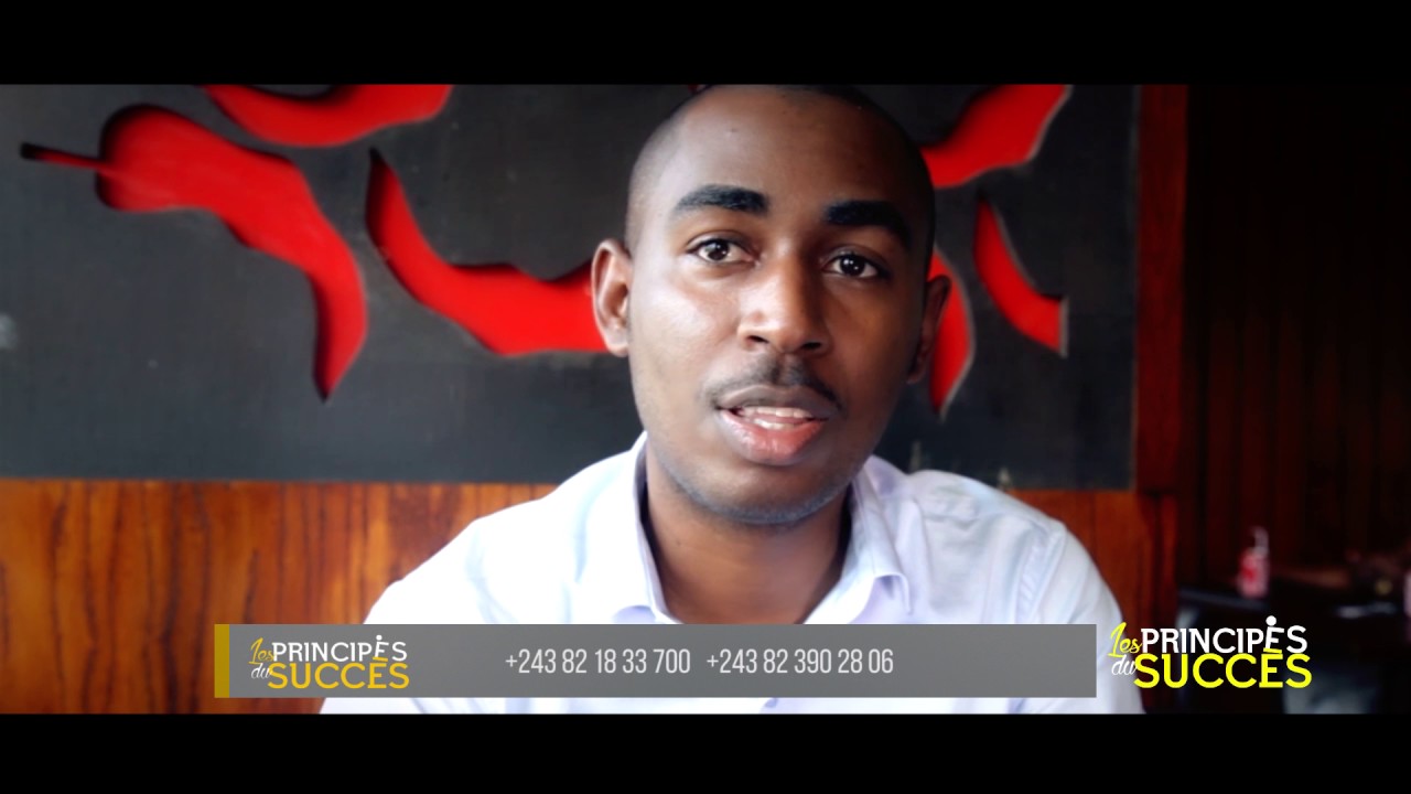 Sa startup excelle dans le e-commerce en RDC, il partage quelques secrets. - Les Principes du Succès