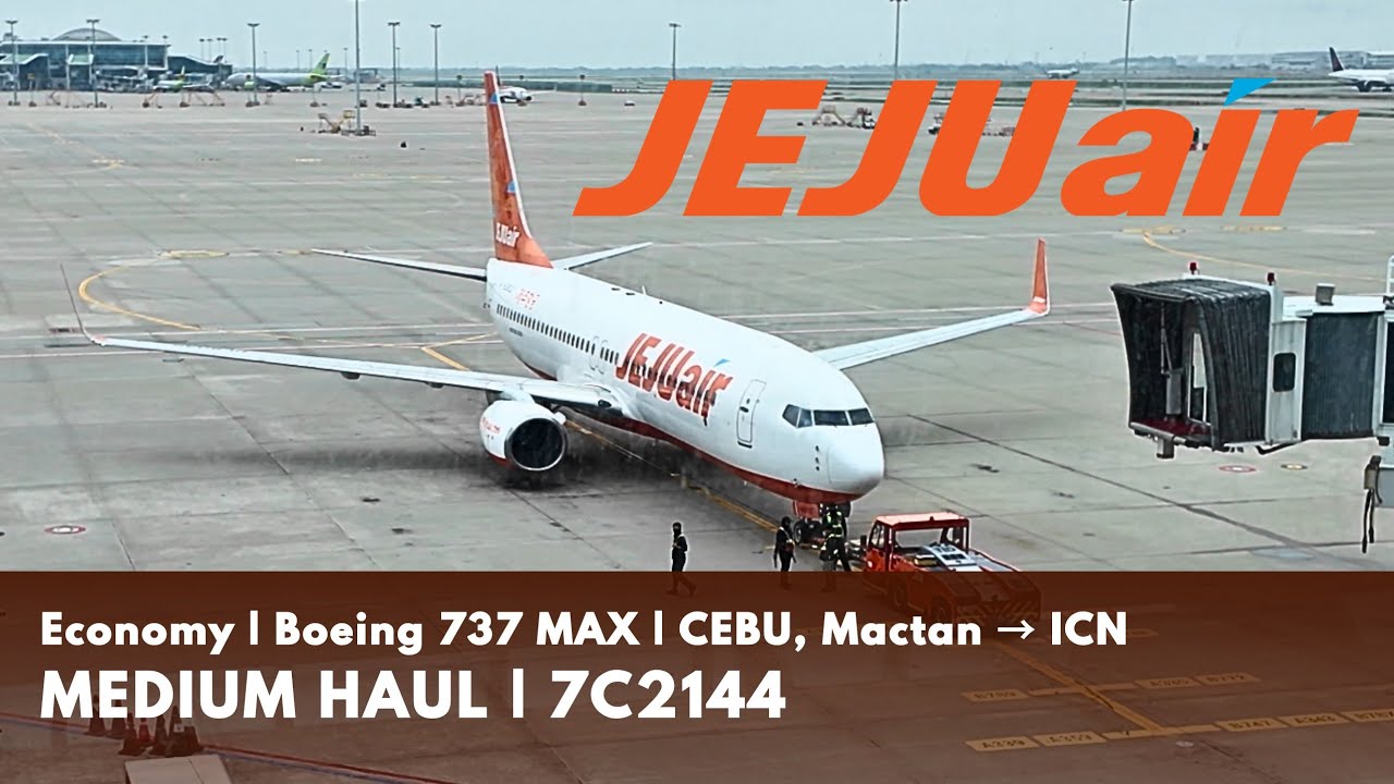 Эконом-класс Jeju Air | Себу — Инчхон, Boeing 737