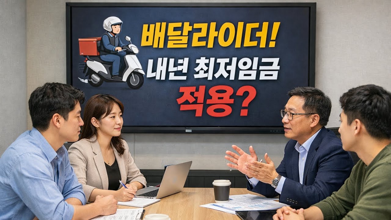 역사상 최초! 배달라이더 최저임금 적용!