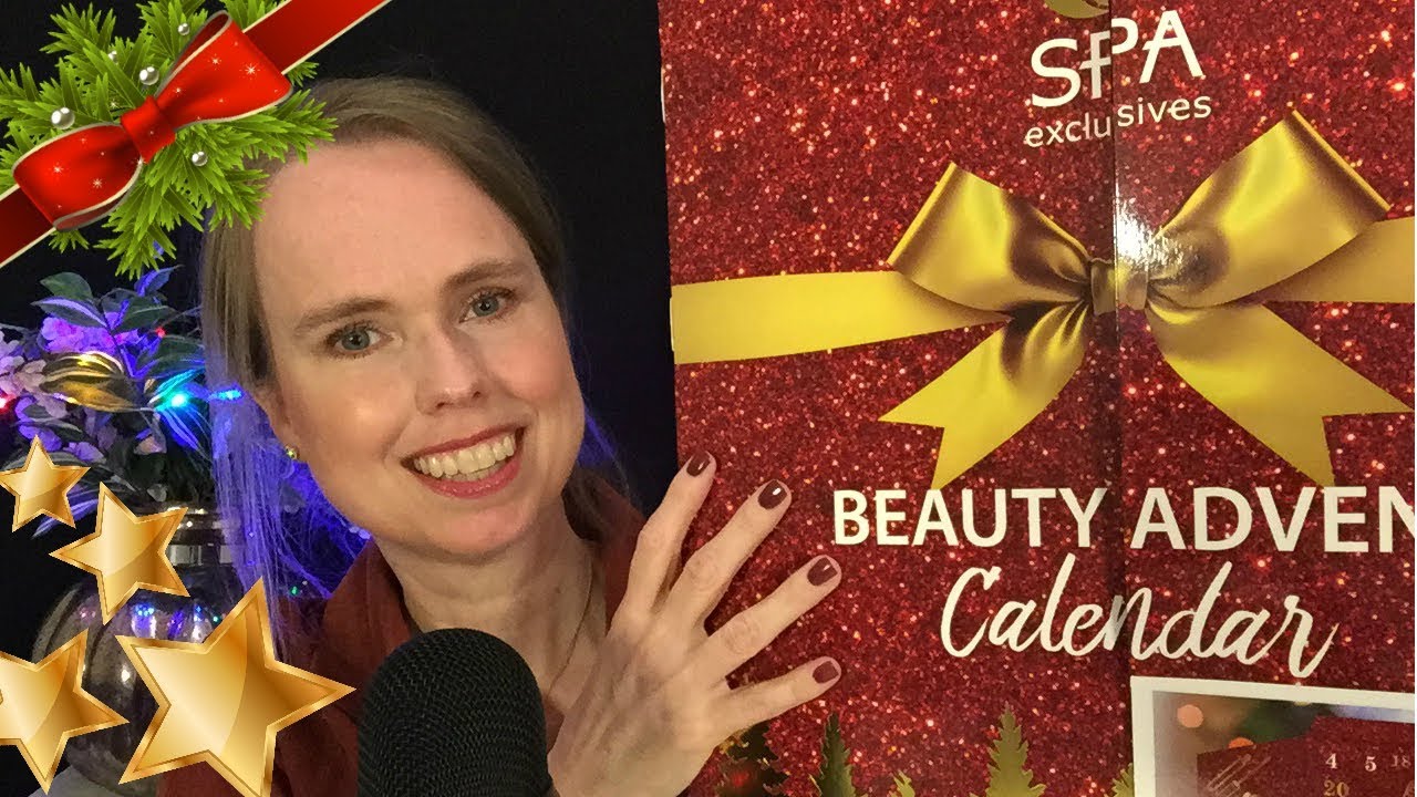 ASMR Relaxte Action Spa Beauty Adventskalender Unboxing! 🎁 ASMR Nederlands