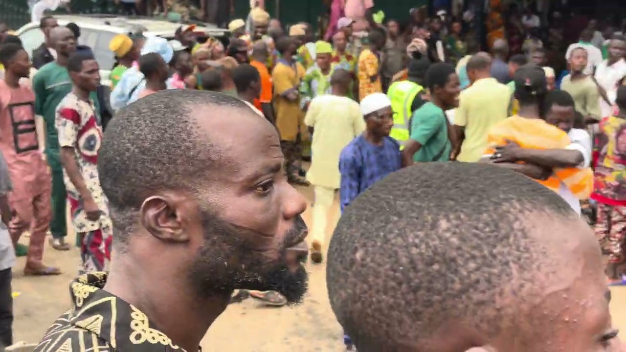 Egungun Festival in Ibadan,so scary to watch but it’s amazing.