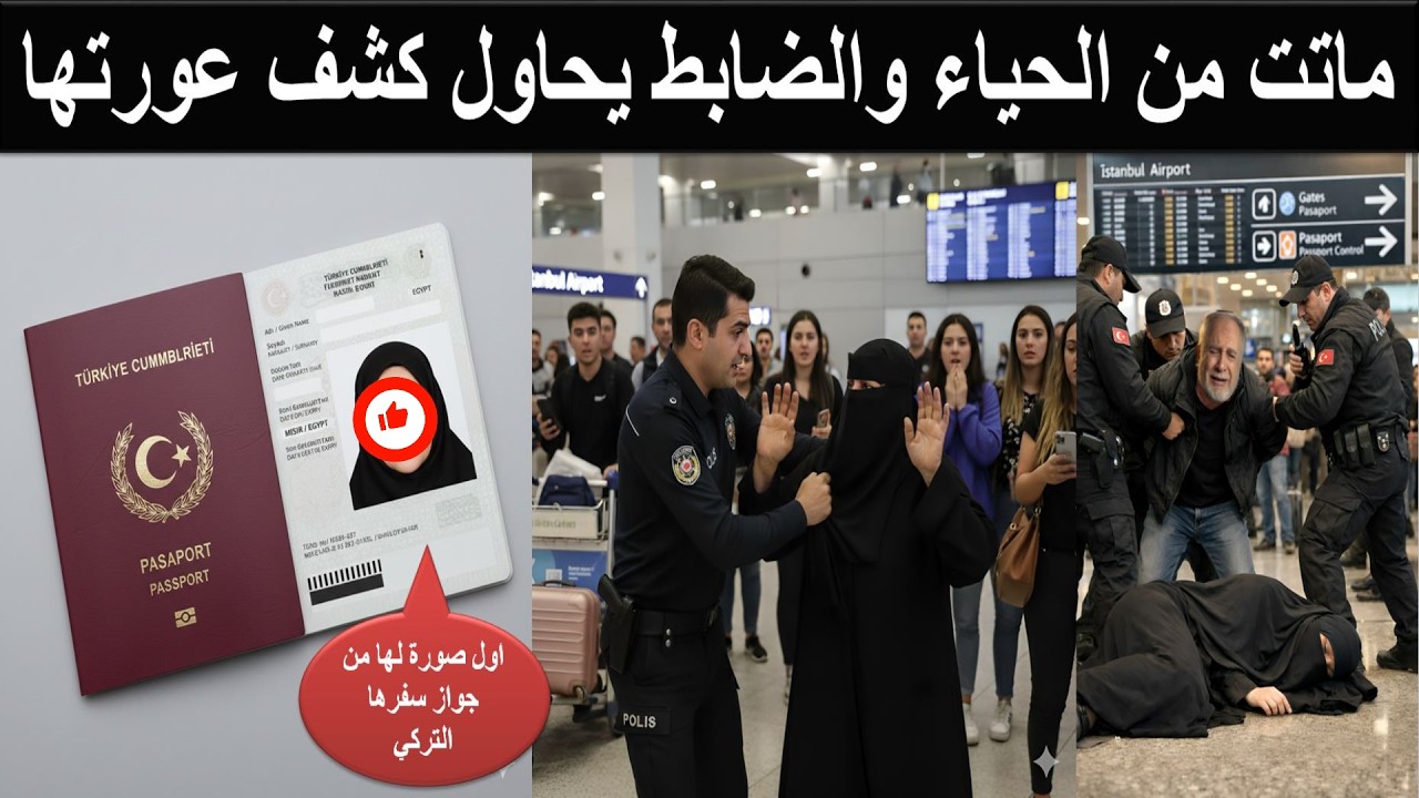 وفاة زوجة وجدي العربي في مطار اسطنبول  أثناء ترحيله إلى القاهرة