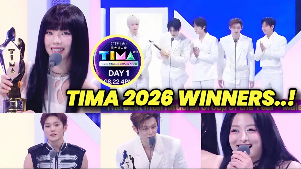 Объявлены победители первого дня TMElive International Music Awards 2026 (TIMA)