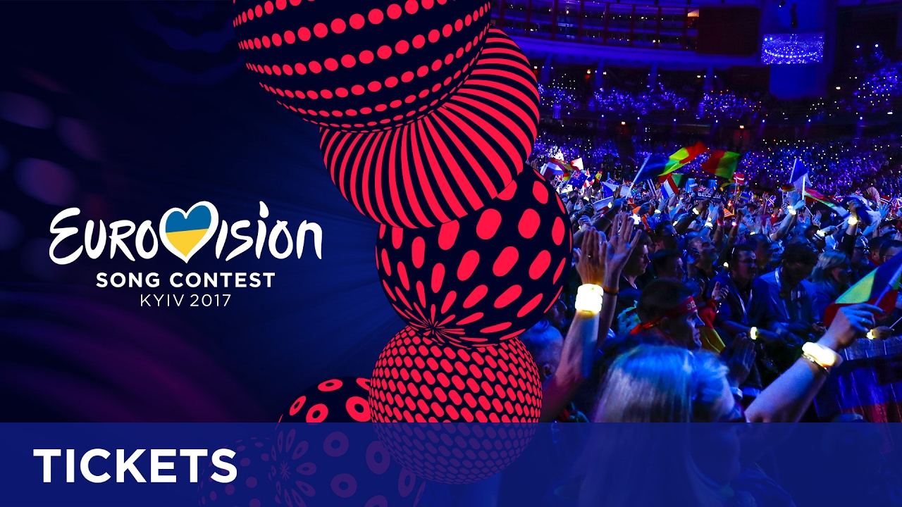 Get your tickets for the Eurovision Song Contest!